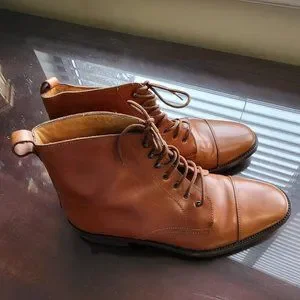 Gucci | Shoes | Gucci Mens Size 5 Gucci Light Brown Leather  display picture 3